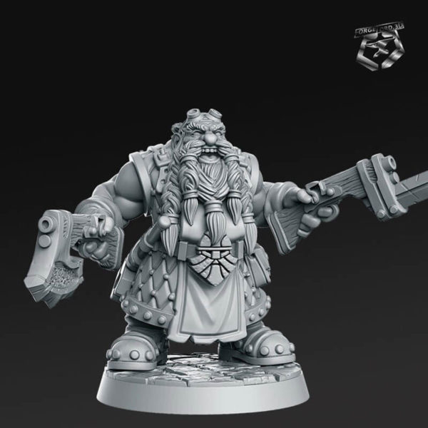 Grangir-Thunderclap-RN-Estudio-the-royal-guard-collection-figurines-fantasy-tabletop-RPG-3D-miniatures