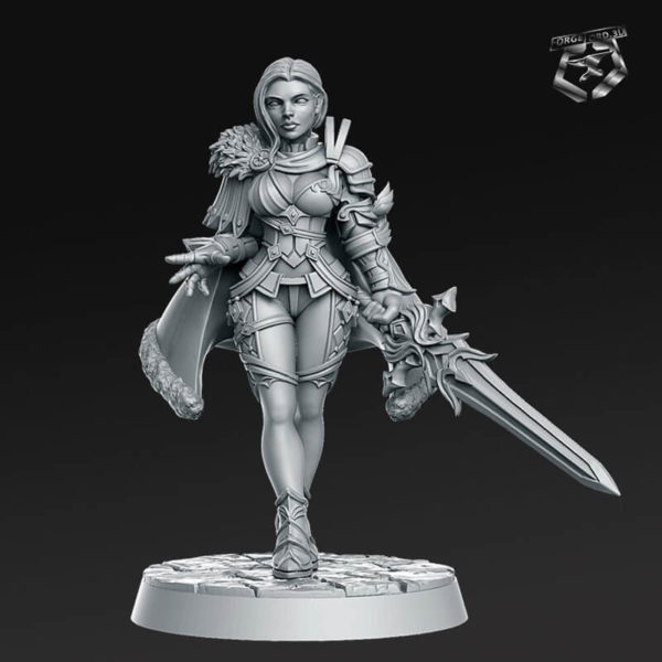 Leanne-RN-Estudio-the-royal-guard-collection-figurines-fantasy-tabletop-RPG-3D-miniatures