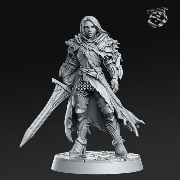 Lydia-the-Lioness-RN-Estudio-the-royal-guard-collection-figurines-fantasy-tabletop-RPG-3D-miniatures