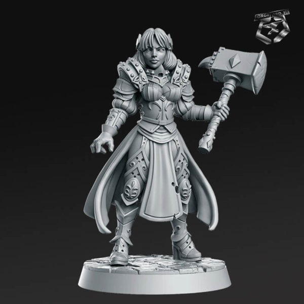 Maryka-RN-Estudio-the-royal-guard-collection-figurines-fantasy-tabletop-RPG-3D-miniatures