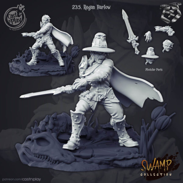 Swamp Props - ForgeLord.3D Fantasy Miniatures