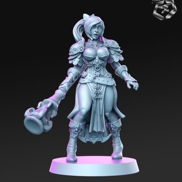 Ruby-RN-Estudio-the-royal-guard-collection-figurines-fantasy-tabletop-RPG-3D-miniatures