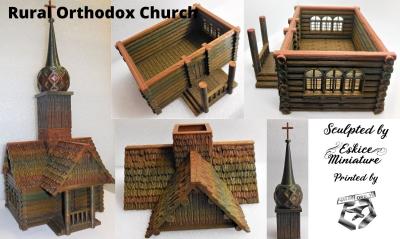 Cossack-orthodoxe-church-decor-3D-miniatures-Eskice-Miniature-historical