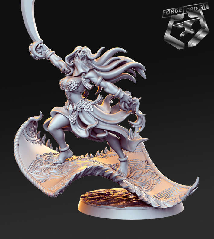 Fadeeya - ForgeLord.3D Fantasy Miniatures