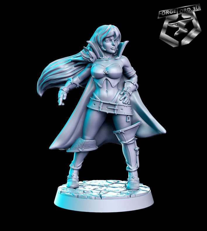 Elaine - Forgelord.3d Fantasy Miniatures